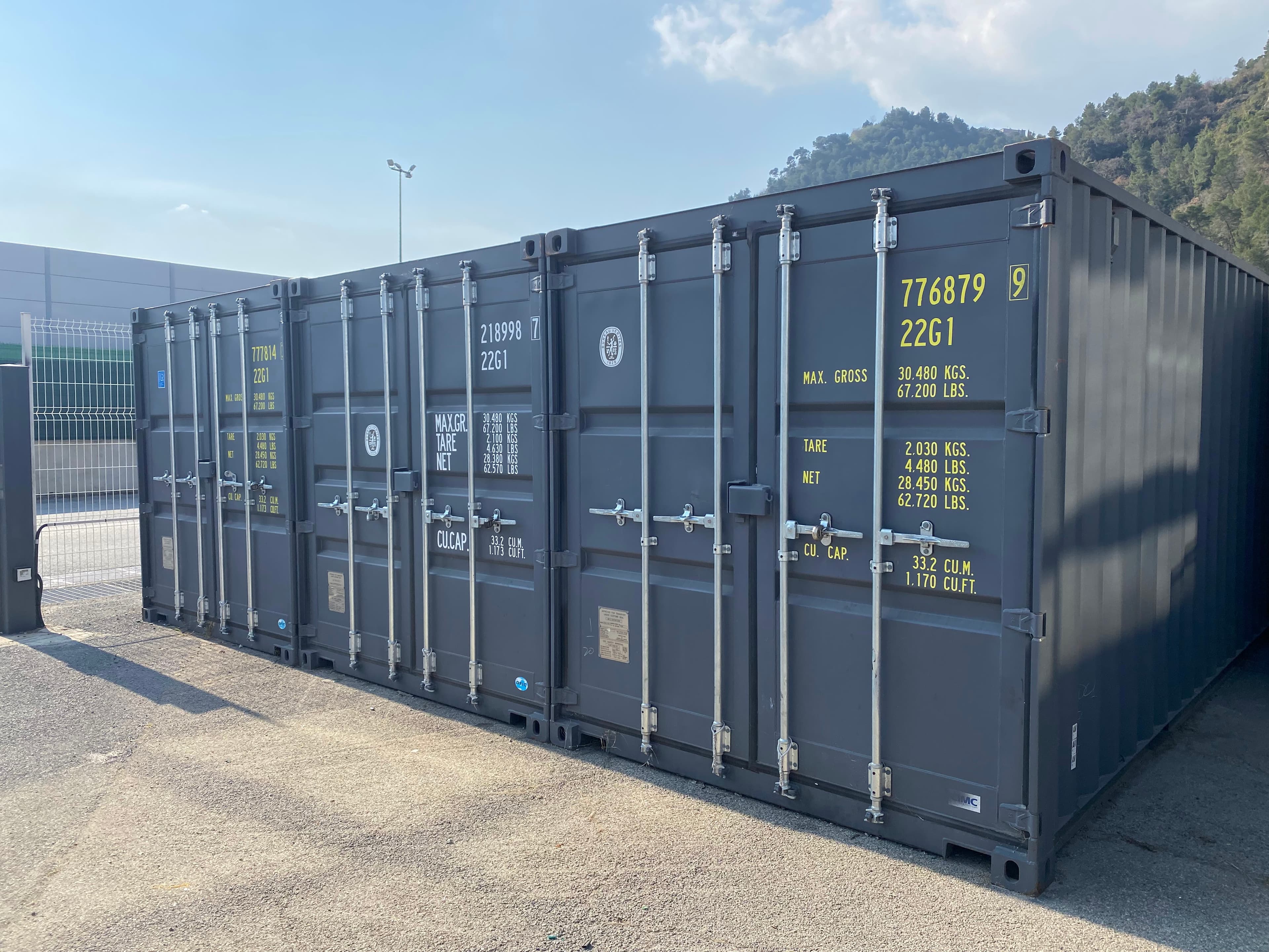 Location — Conteneur Maritime de Stockage 20p | Carros ZI (06510)