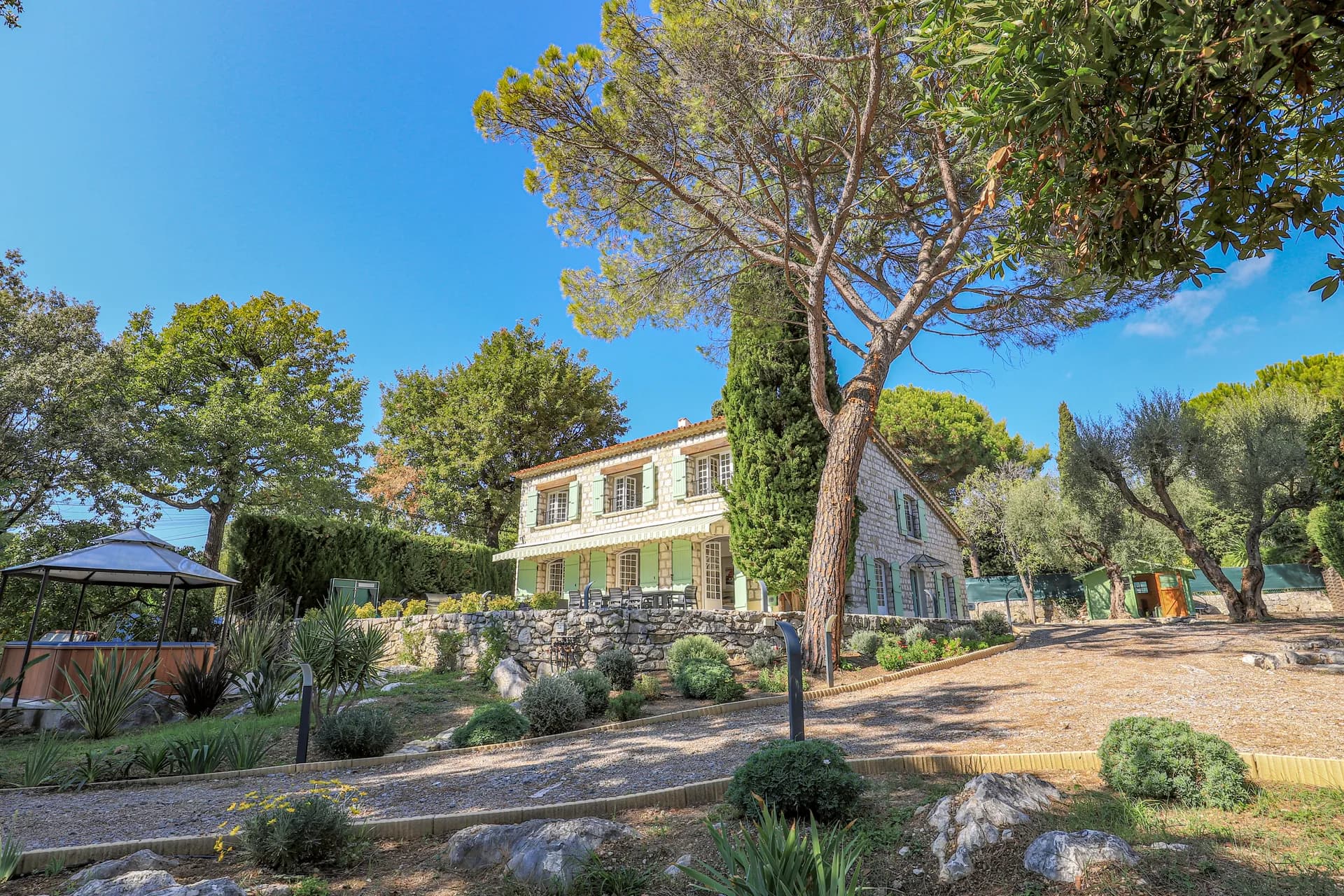 Location - Villa provençale en pierres – 6 chambres | Vence